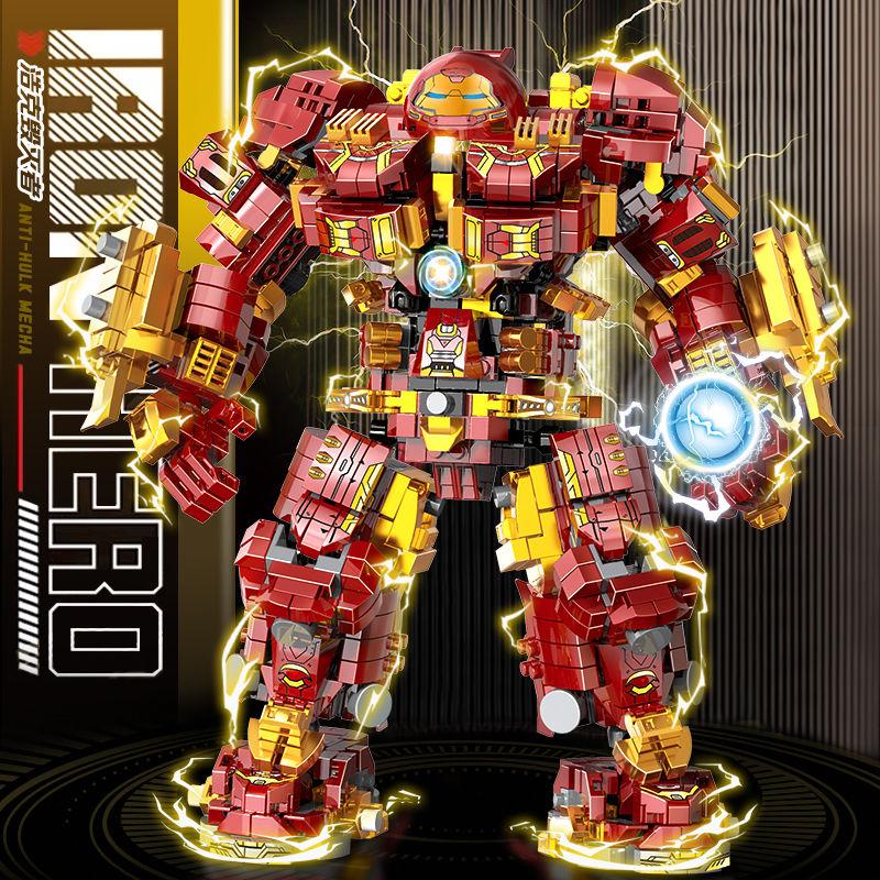  Lắp Ráp Mecha Người Sắt LEGO Iron Man Hulkbuster Tương Thích Với LEGO Đồ Chơi Giáo Dục Cho Nam Và Người Lớn Độ Khó Cao Quà Sinh Nhật Bán Chạy Tại Cửa Hàng 