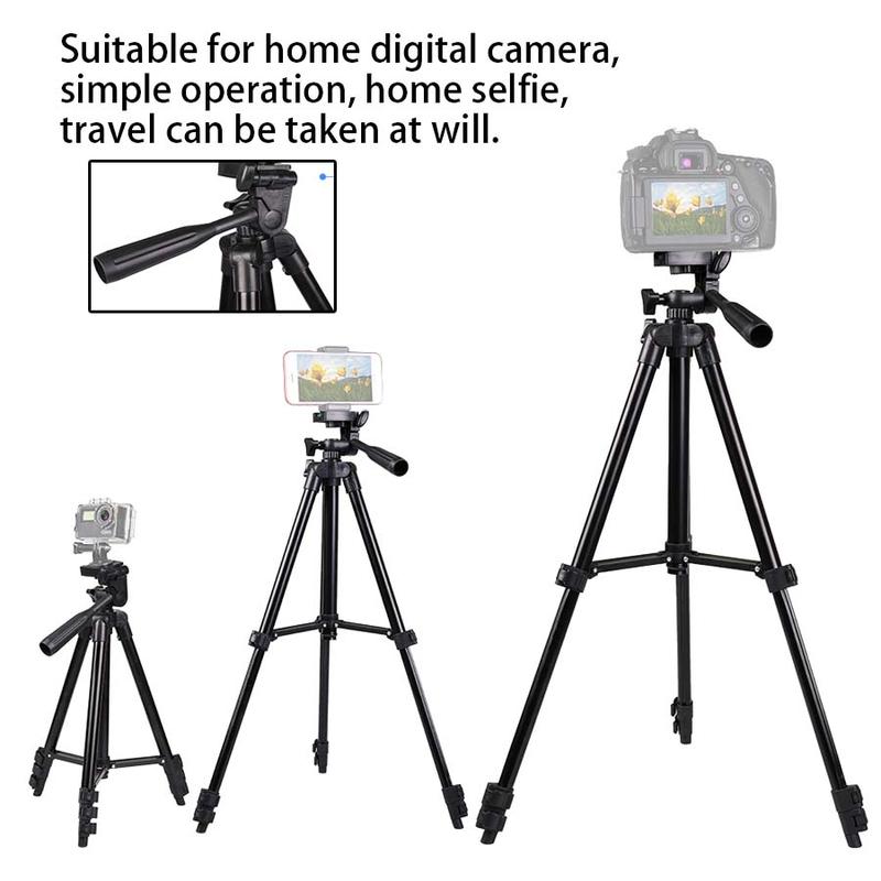 Folding Tripod Stand, Extendable Tripod Stand, Suitable for Camera, DV, Phone, Smartphone, Projector, Fill Light & Telescope, Suitable for Photography 4