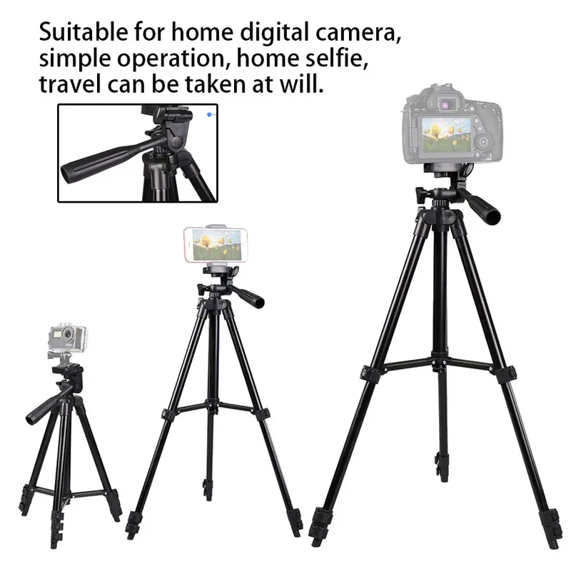 Folding Tripod Stand, Extendable Tripod Stand, Suitable for Camera, DV, Phone, Smartphone, Projector, Fill Light & Telescope, Suitable for Photography 4