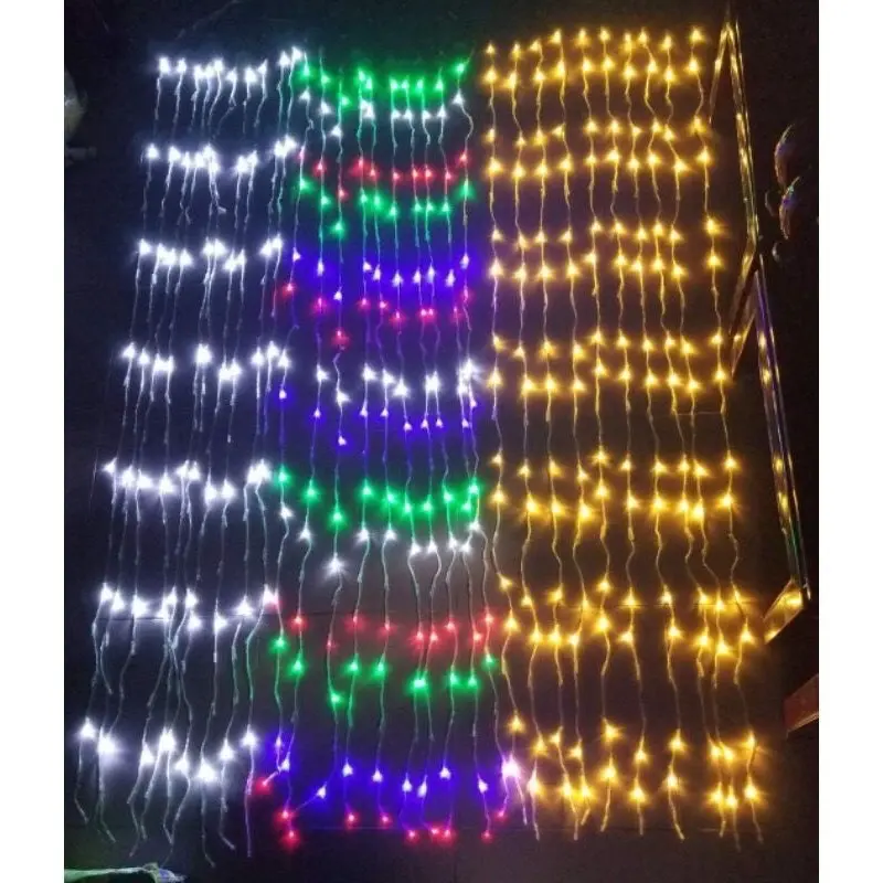 Led mành hiệu ứng thác nước cao 2m ngang 3m và cao 3m ngang 3m 4
