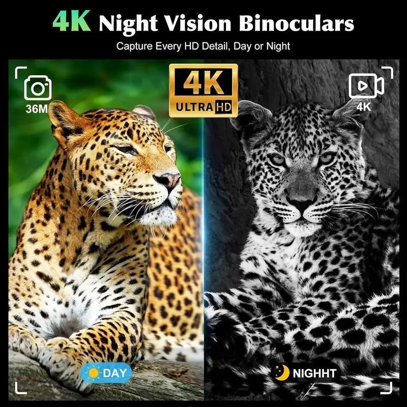 Product Introduction of 4.5 Inch Video Camera, 8X Digital Zoom Night View Goggles, Handheld Small Camera, Professional Night View Goggles for SavingCamping Photos and Videos 7