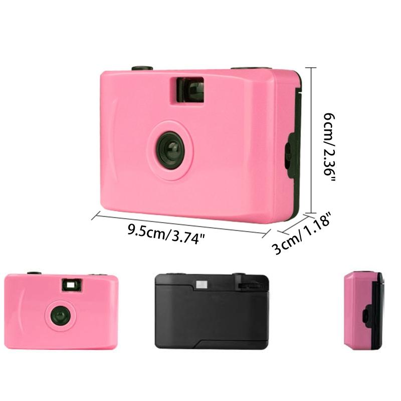 Product Introduction of Retro film camera points and mini waterproof non disposable cameras are creative gifts for boys and girls 13