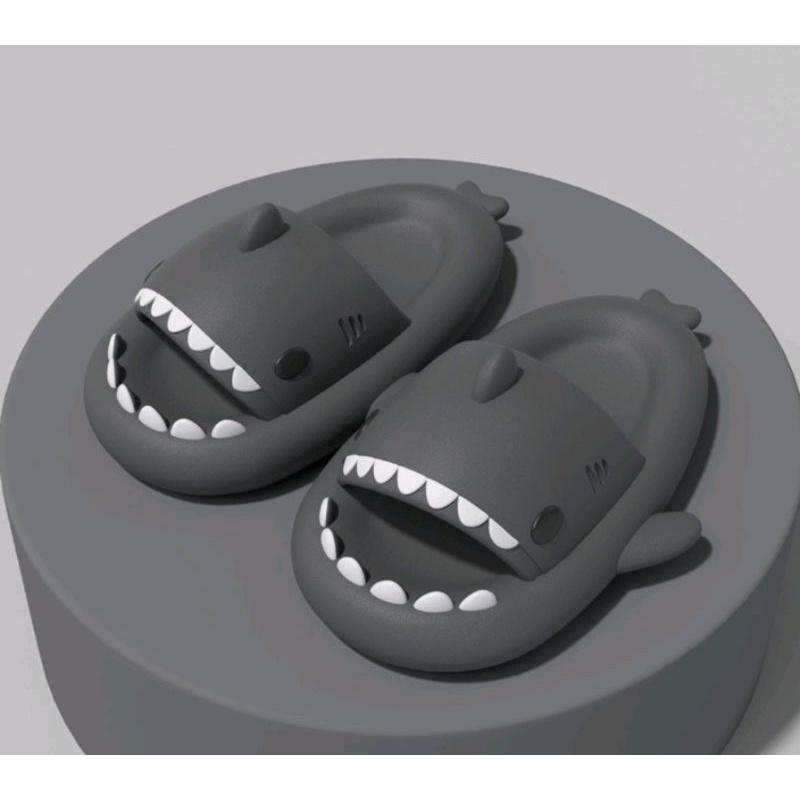 Nexas Sandal Baby Shark HIU  Cartoon Sandal Anak-Anak Black Blue 1