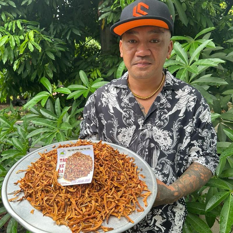 CỐT BỔ TOÁI CỦ TẮC KÈ ĐÁ RUỘT VÀNG SẤY KHÔ TÚI 1 KG Nước Trà Tea