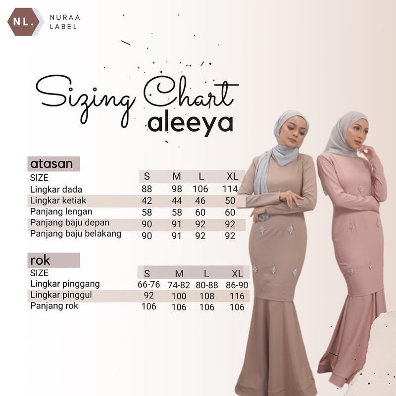 Product Introduction of ALEEYA DRESS BAJU SET TUNIK KURUNG HARI RAYA IDUL FITRI KONDANGAN MALAYSIA PERNIKAHAN 0