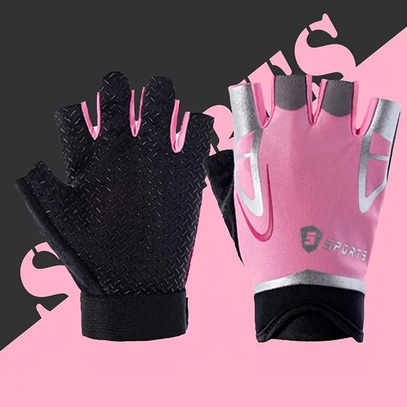 Breathable Lightweight Sports Gloves, Fashionable Sports Gloves for Outdoor Activities, Sports & Outdoor Clothing Accessories for Women & Men 4