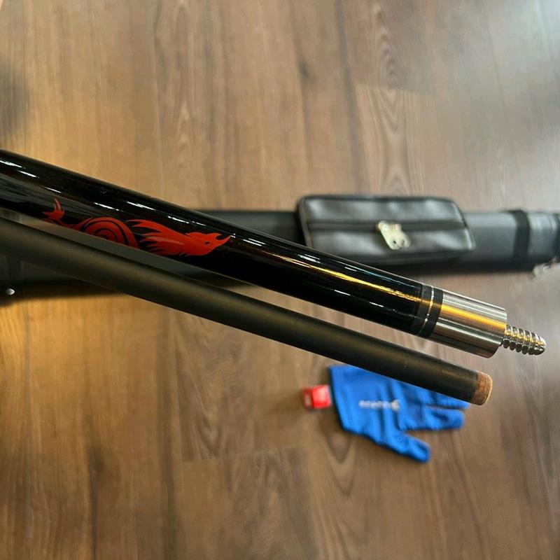 Cơ Bi A Phượng Đỏ Full Carbon - Trẻ Trung- Năng Động-Cực Ngầu(Tặng Free Lơ Và Găng Tay) 2