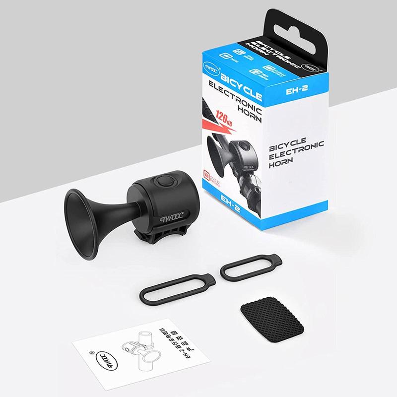 Product Introduction of Bike Bell Electronic Loud Horn ABS Safety Electric Speaker Ring Bell Warning Alarm Bell 42