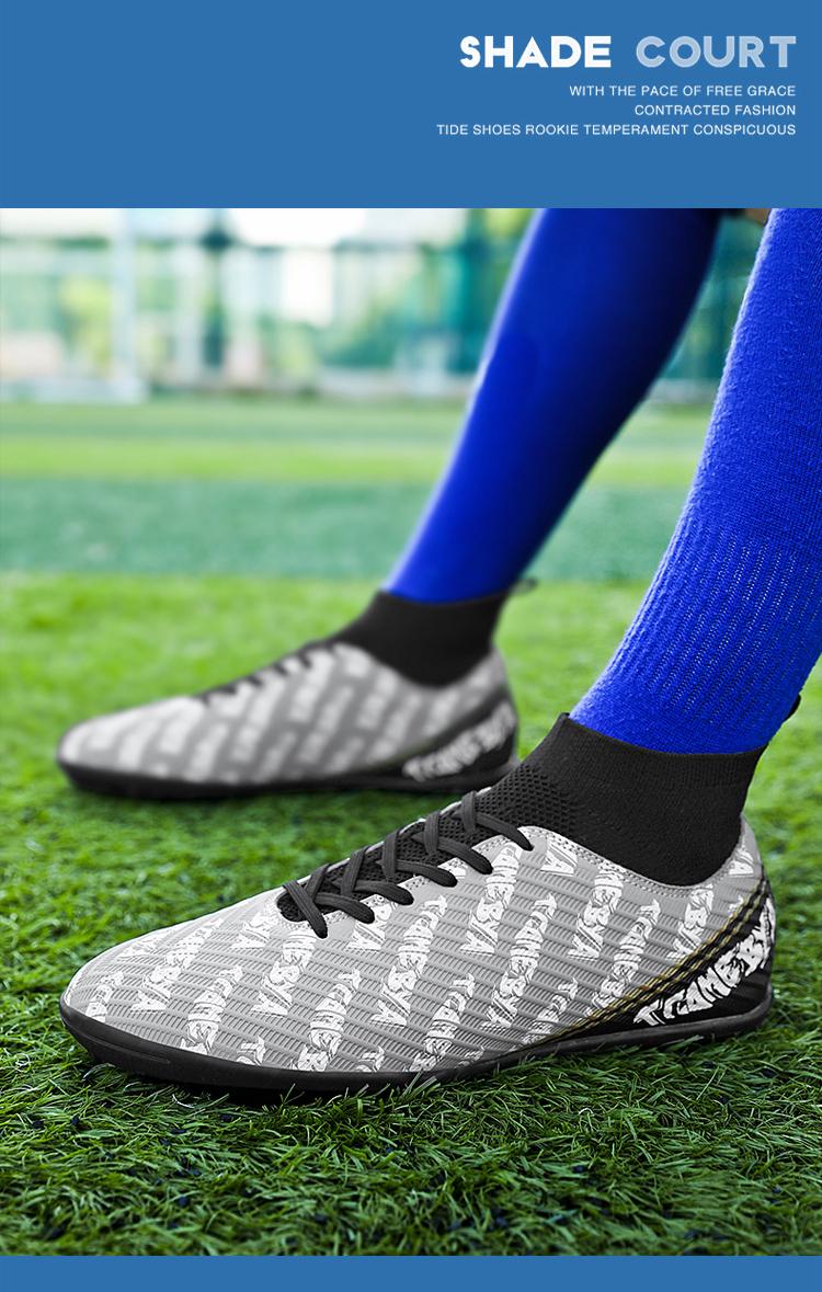 Product Introduction of Football Boots Soccer Cleats Shoes for Men Women Unisex Child Boys Girls Professional Futsal Breathable Training Sneakers High-Tops Spikes D 0 48 44 38 44