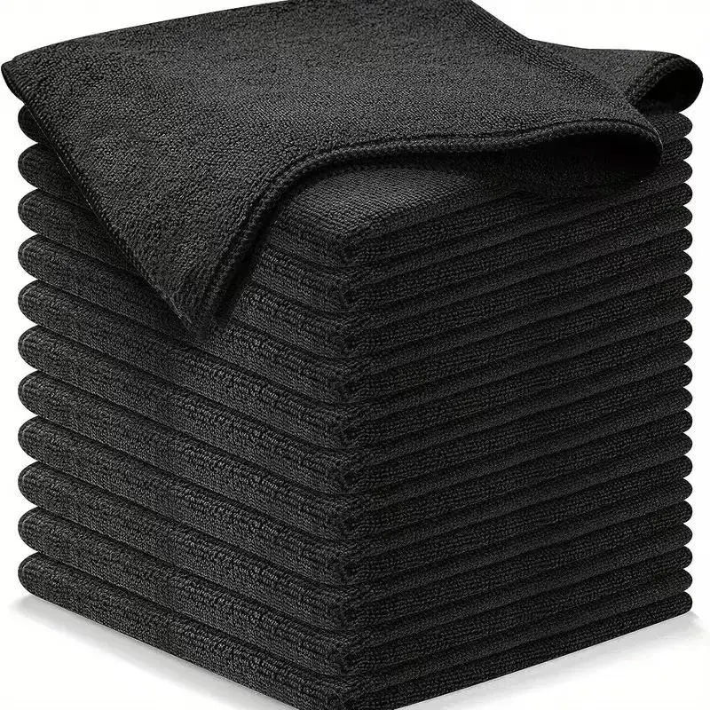 Car Cleaning Cloth (10pcs), Multifunctional Absorbent Car Cleaning Cloth, Car Wash Towel, Glass Cleaning Cloth, Kitchen Cleaning Cloth