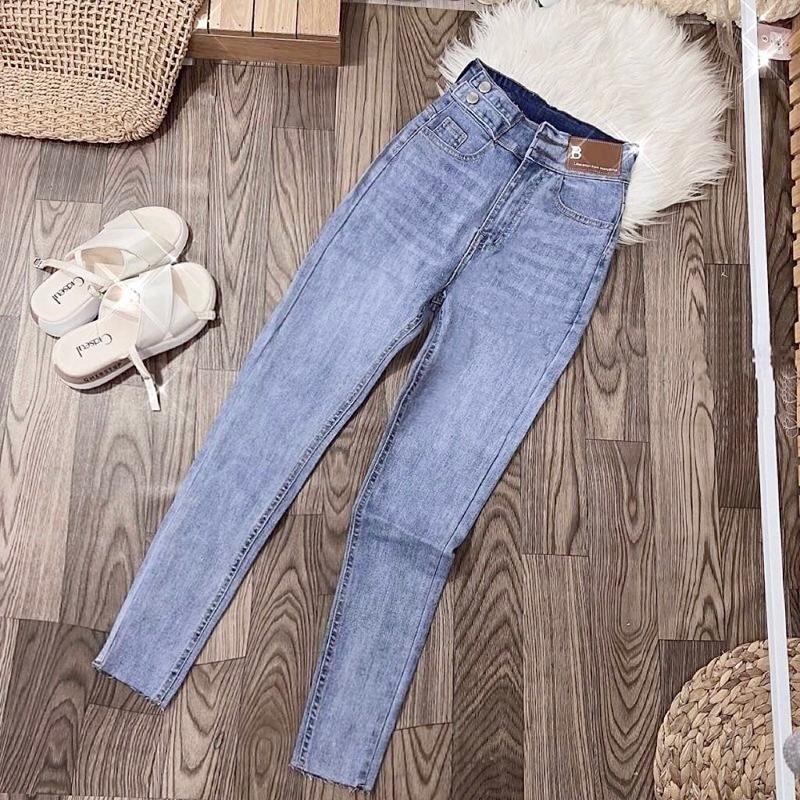 Product Introduction of Quần jean ôm nữ cạp cao thời trang.chất vải QCCC co giãn 4 chiều Denim 14