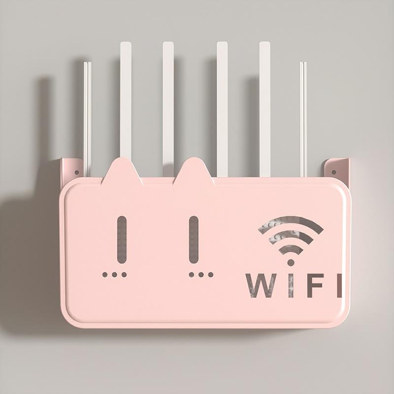  Thùng Bộ định tuyến treo tường Hộp trang trí phương tiện văn phòng Bảng điều khiển Wifi Hộp lưu trữ không dây Giá treo kệ treo tường OTS 