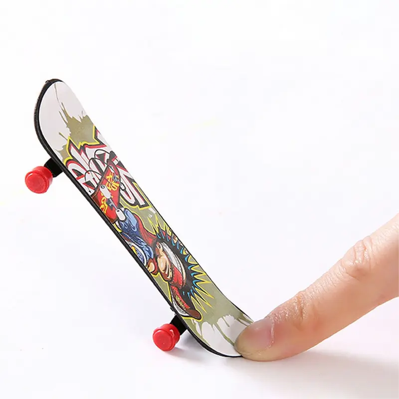 Ván Trượt Ngón Tay Mini, Đồ Chơi Sáng Tạo Để Bàn Thể Thao, Ván Trượt Đầu Ngón Tay, Thiết Kế Sáng Tạo Chống Trơn 2