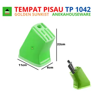 Tempat Pisau Dapur Plastik TP 1042 Golden Sunkist