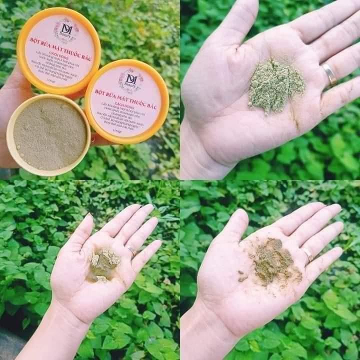 Product Introduction of Bột rửa mặt . Hỗ trợ làm sạch da giảm mụn. kiềm dầu ( dùng làm mặt nạ cũng được nhé ) 1
