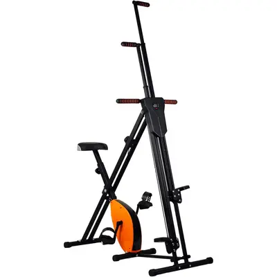 In reliable vertical climber and bike