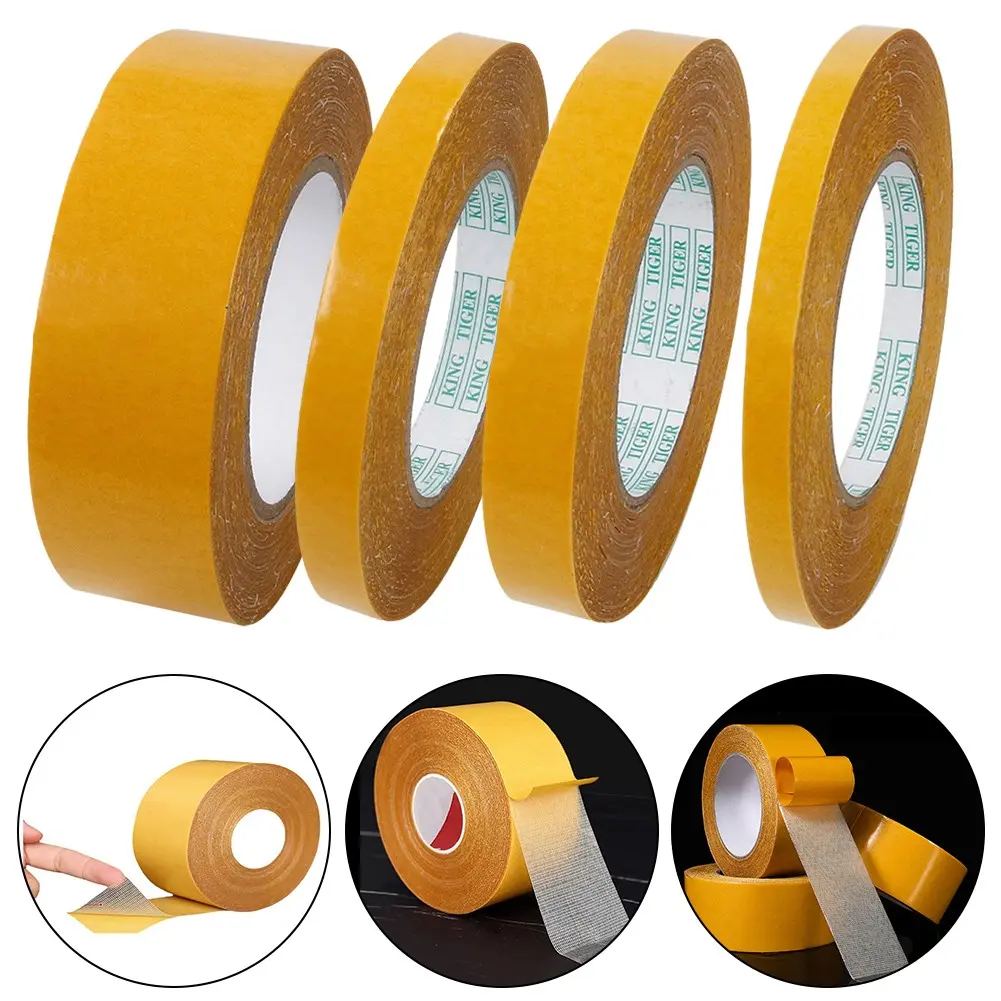 【SHIP NOW】 5m Strong Double-Sided Tape Mesh Waterproof  Carpet Width 10-50mm #XGYS
