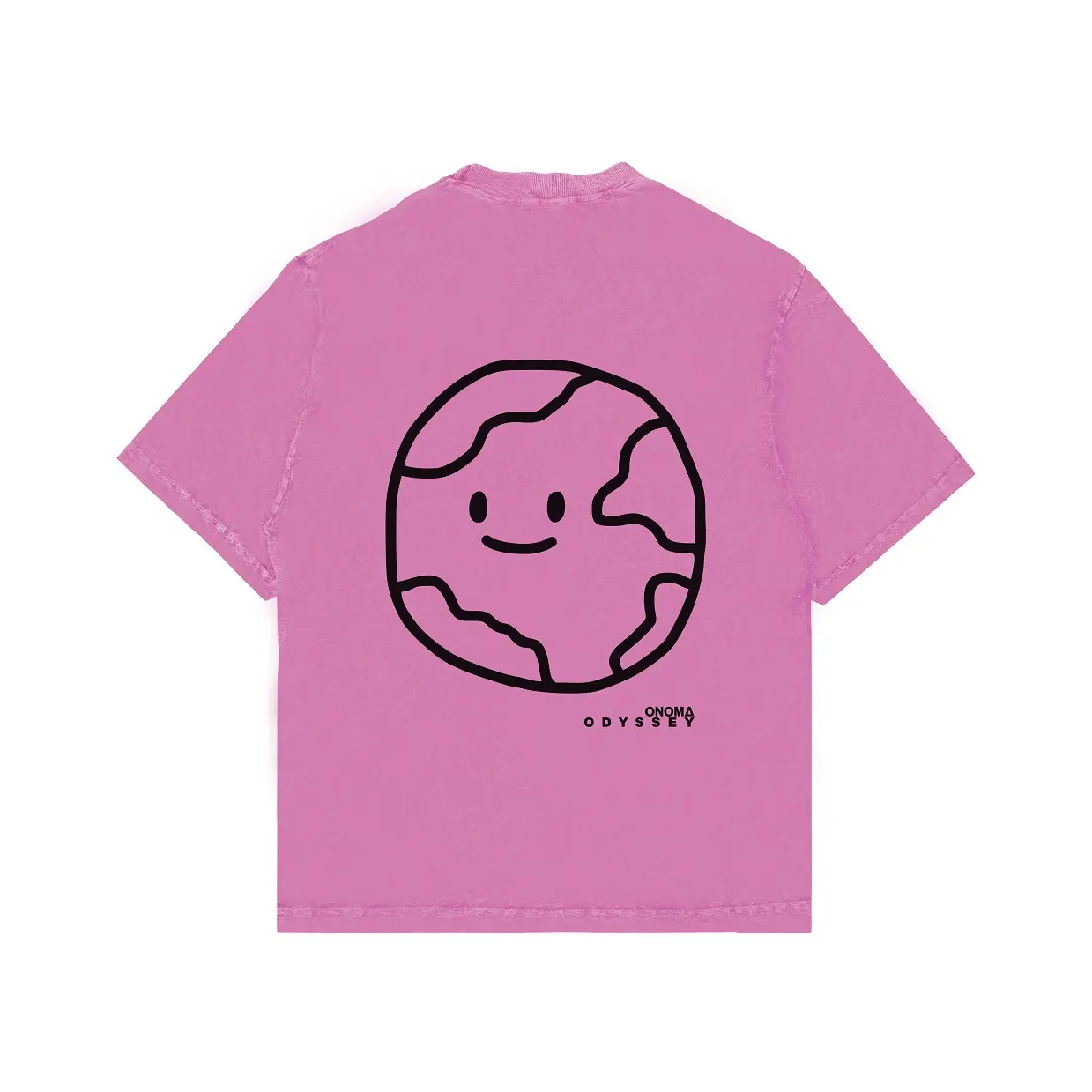 Onoma - Reguler Tshirt Onoma Earth Wash Pink - Kaos