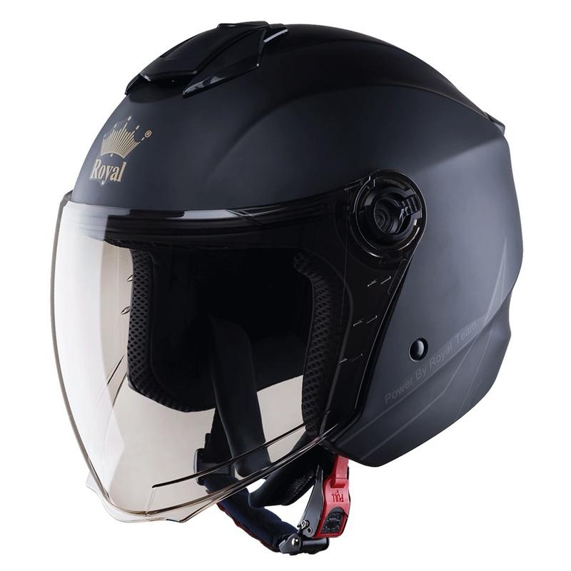 Mũ bảo hiểm 3 4 đầu có kính Royal XH01 cao cấp chính hãng giá rẻ size M L XL nhỏ to lớn nam nữ đẹp