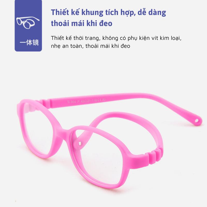 AORON - Kính Trẻ Em Chống Ánh Sáng Xanh, Kính Cho Bé 0 - 2 Tuổi Nhiều Màu Sắc, Gọng Kính TPEE Dẻo Chống Gãy Có Thể Thêm Dây Đeo Chống Tuột Tiện Lợi - AK186 2