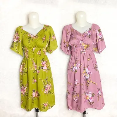 Dress Lolita Pendek L Motif Pesta Wanita Dewasa