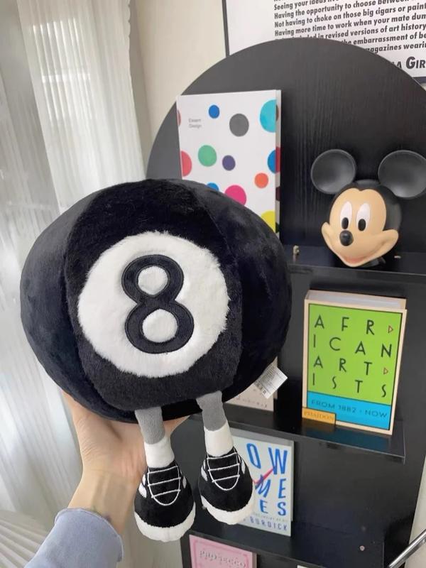 Gấu bông hình quả bóng đá Bóng Đá Bóng rổ Bida đen 8 nhồi bông êm mịn dễ thương Thú Bông Thú Nhồi Bông Toy Phát Nhạc Đồ Chơi