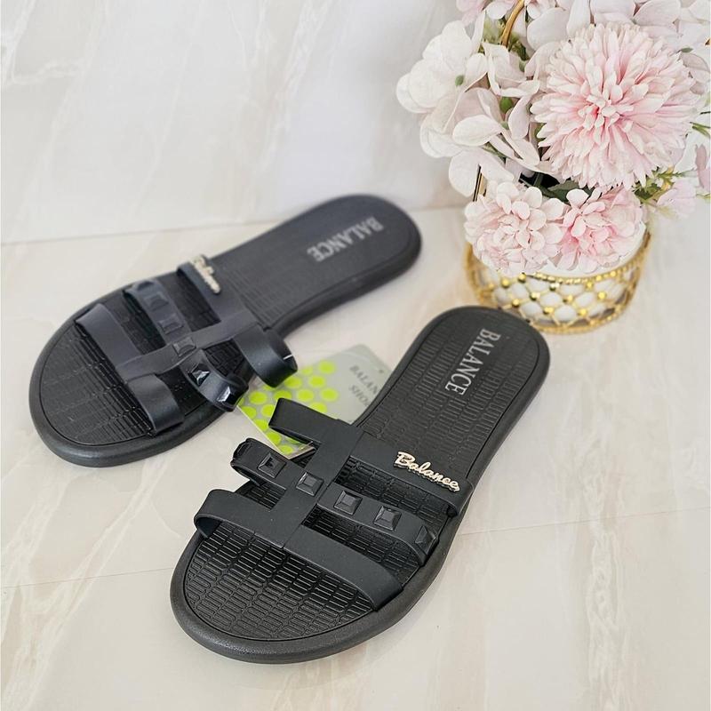 Sandal Flat Wanita Jelly Import Kekinian MJ-A508-1 4