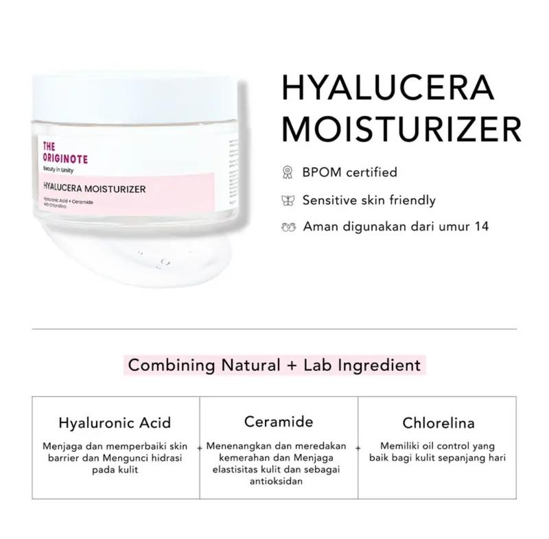 Product Introduction of The Originote Moisturizer Gel 50 ml Untuk Skin Barrier Wajah 3