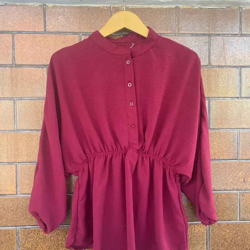 ISYANA BLOUSE RAYON CRINGKEL AIRFLOW PREMIUM Polos 6