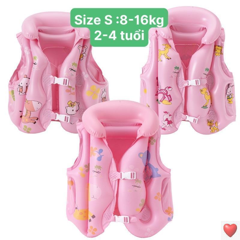 [MinMinKid3] Phụ kiện đồ bơi (Nón, mắt kính, phao tay, áo phao, phao bơi, túi đựng) tập bơi, đi biển cho bé trai, bé gái 2