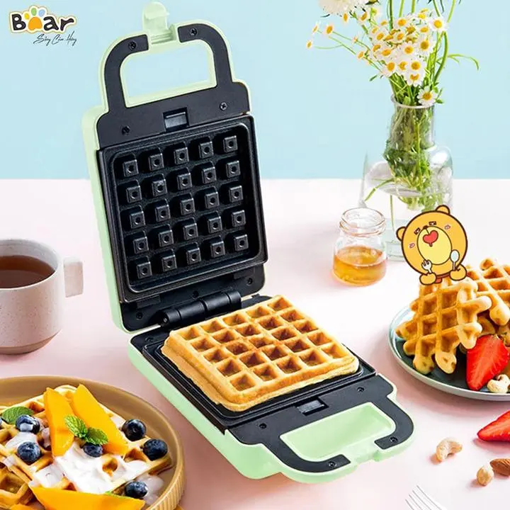 Máy Nướng Bánh Mỳ Sandwich - Waffle _Làm Bữa Ăn Sáng Cho Gia Đình_Bear P06N2 1