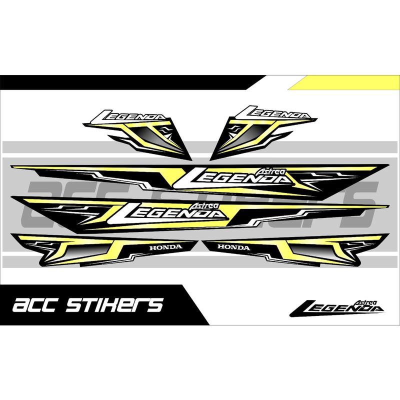 STRIPING ASTREA LEGENDA / IMPRESA / LEGENDA2 / VARIASI /ORI / STIKER/ STICKER ASTREA GRAND 2001-2005 3