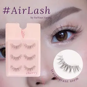 #AirLash by ForYour.Vanity Bulu Mata Palsu Natural 3 Pairs False Eyelashes Bulumata