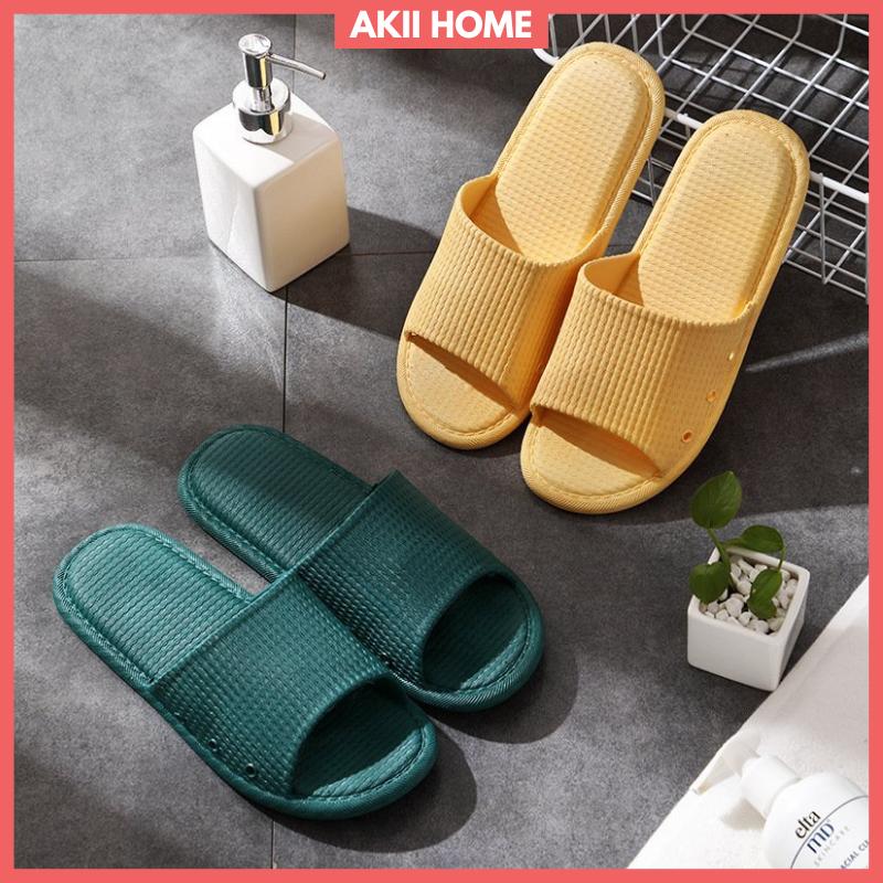 Dép đi trong nhà, văn phòng, đế liền, chống trơn trượt Akii Home N148