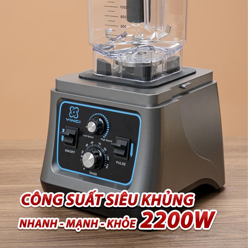Máy xay sinh tố công nghiệp Vinci VIC-2200 (Mới nhất 2024) ƯU ĐÃI CỰC LỚN mayxay máy xay  vitamix 2