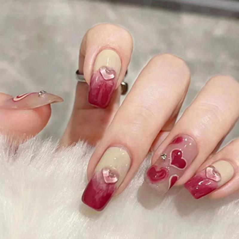Nail Box Hin Nail Đính Đá Họa Tiết mã Đ133