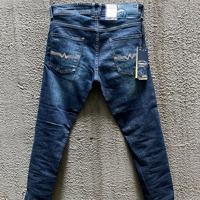 CELANA JEANS PRIA PANJANG POLOS/CELANA PANJANG PRIA DENIM WERCO SLIM FIT 3