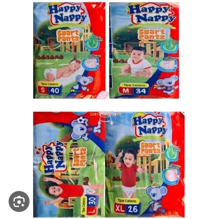 HAPPY NAPPY PAKET 2 BALL Bayi Diaper Popok 2