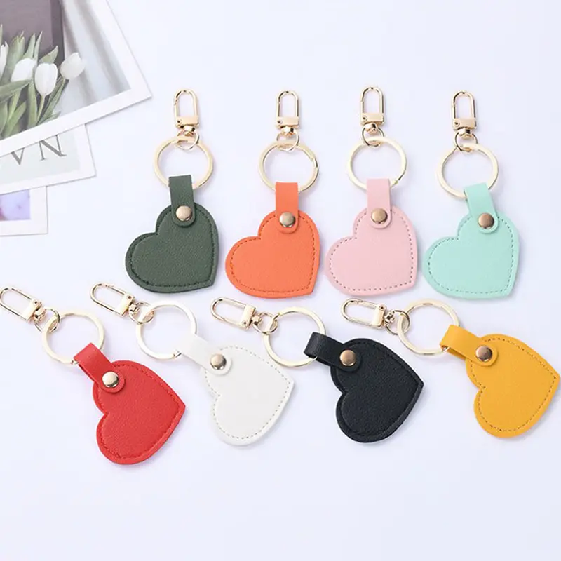 Dây Chuyền Chìa Khóa Hình Trái Tim Bằng Da, Thời Trang, Dành Cho Phụ Nữ, Giá Đỡ Chìa Khóa Ô Tô, Móc Chìa Khóa Nhà, Túi Quyến Rũ Vòng Chìa Khóa, Mặt Dây Chuyền Xe Hơi, Tuyệt Vời Làm Quà Tặng