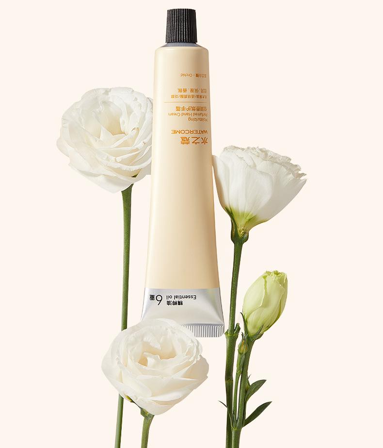 Product Introduction of watercome/hand cream, moisturising, autumn and winter moisturizing hydration, spring and summer refreshing non-greasy, mini portable hand cream 15