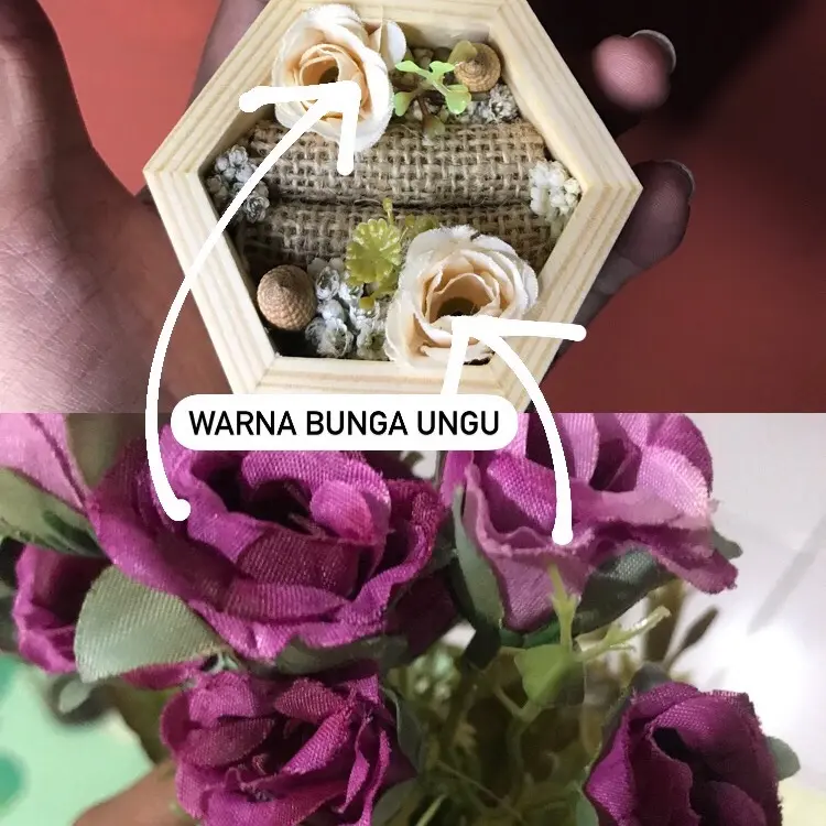 ring box mini cincin nikah diameter 8 cm 2