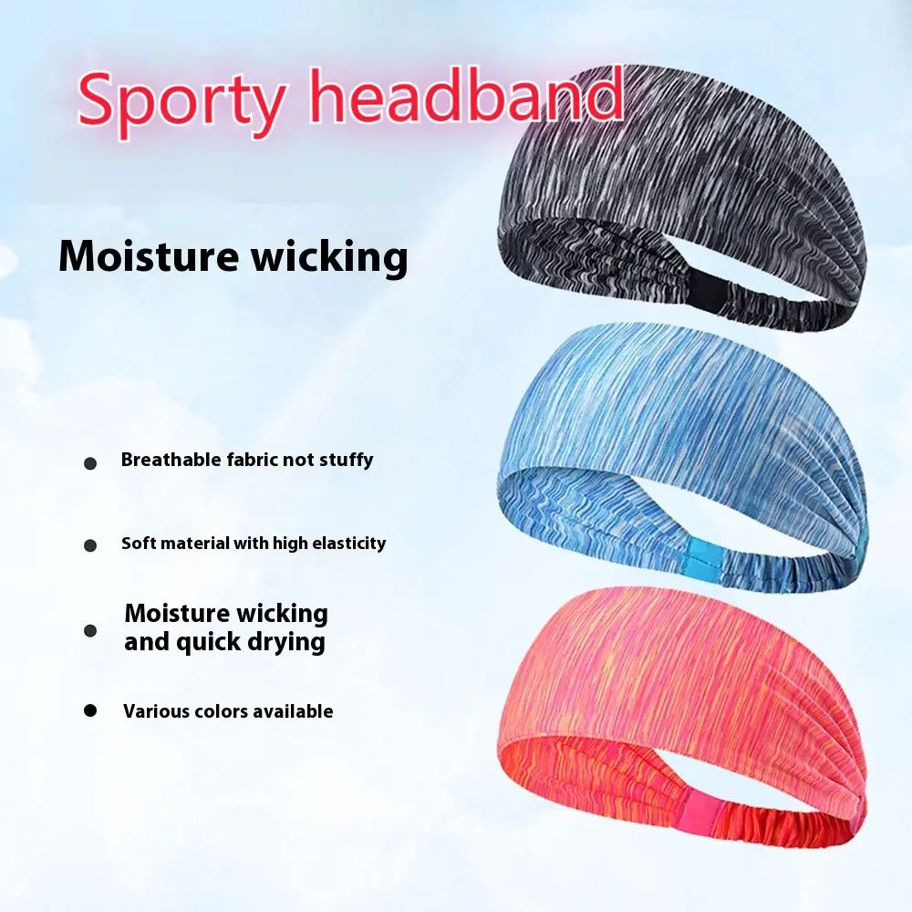 Outdoor Sports Headbands Summer Sports Headbands Yoga Headbands Basketball Sweat Wicking Fitness Running Headbands