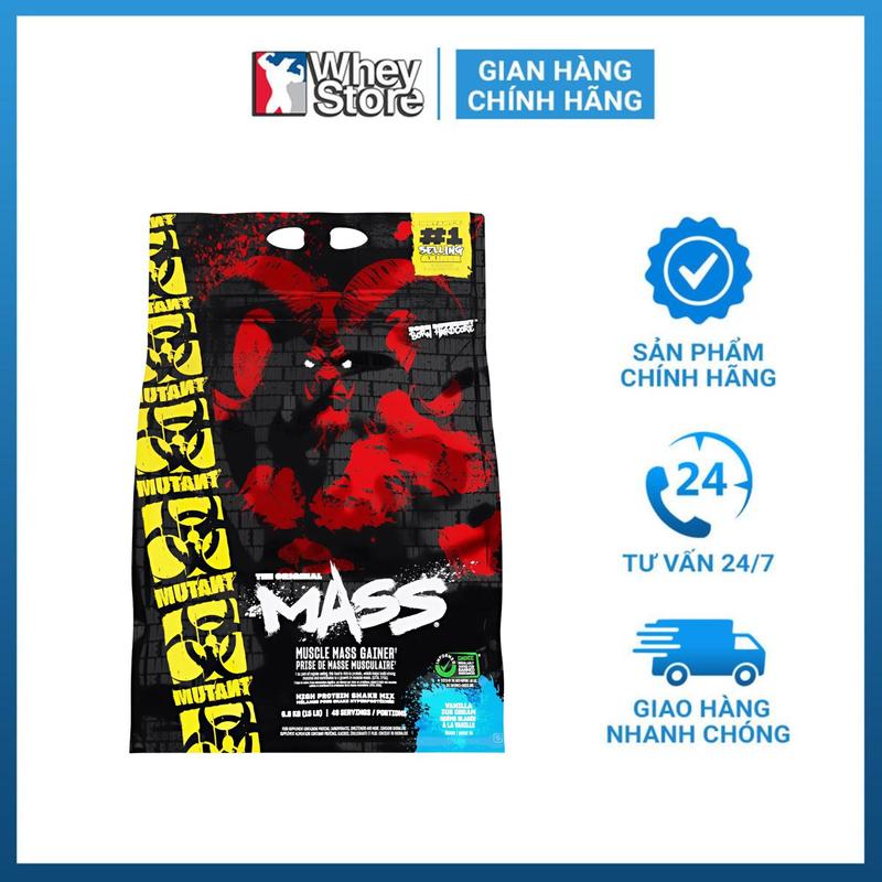 Bột Cung Cấp Dinh Dưỡng Mutant Mass 15lbs 24 Servings | WHEYSTORE