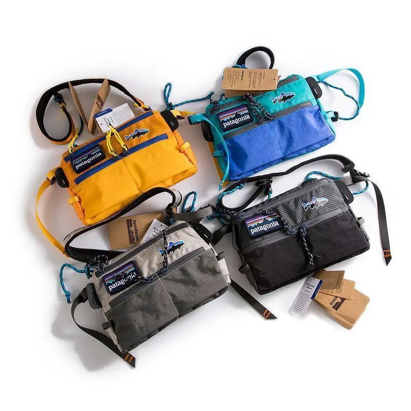 New Maiduojia Patagonia Casual Men's Shoulder Bag Messenger Bag Waterproof Sports Function Flying Fish Bag