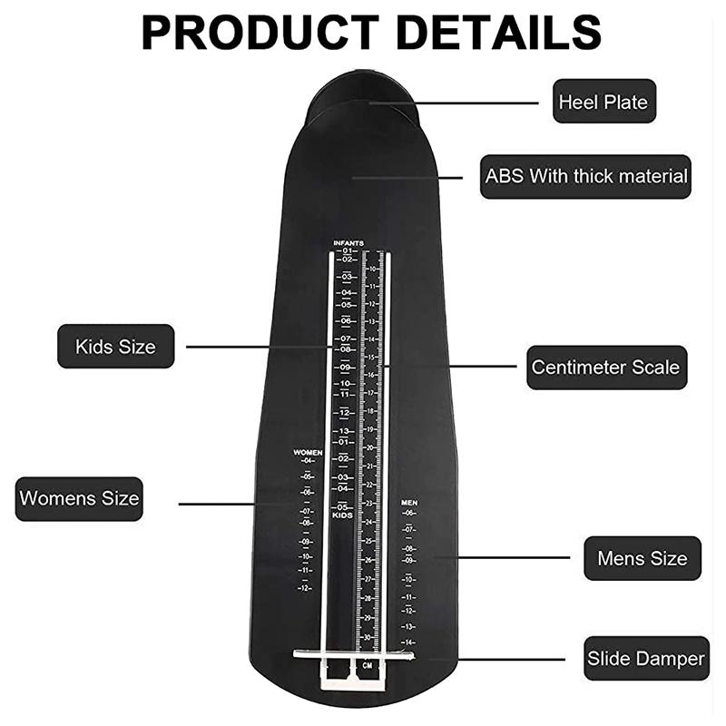 Professional Foot Measurement Device, US Standard Shoe Sizer - TikTok ...
