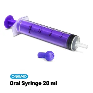 ONEMED Oral Feeding Syringe 20 ML Pcs - Alat Bantu Makan Minum Obat Cair