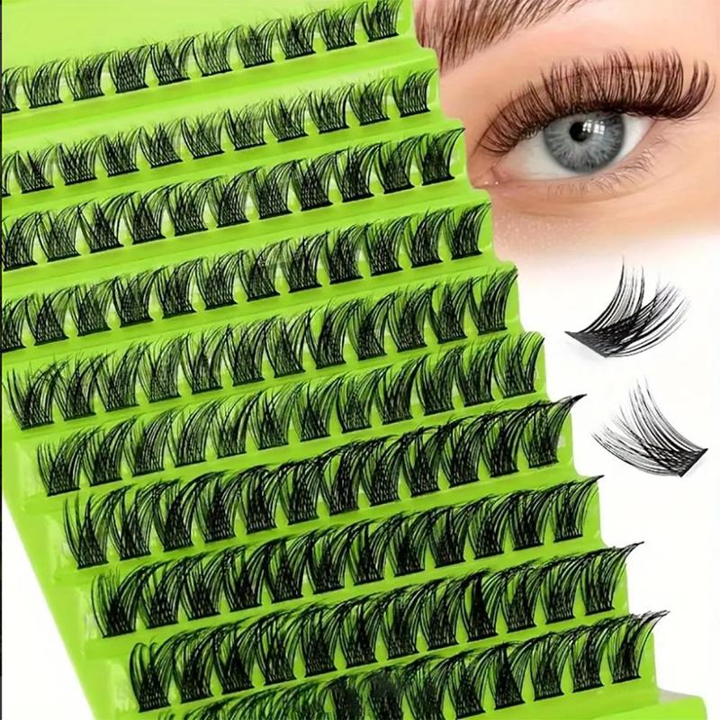 Product Introduction of Individual False Eyelashes (1 Box), Natural Curl Eyelash Extensions, Self Grafting Eyelash Clusters, False Eyelashes for Women and Girls Eye Makeup Enhancement 11