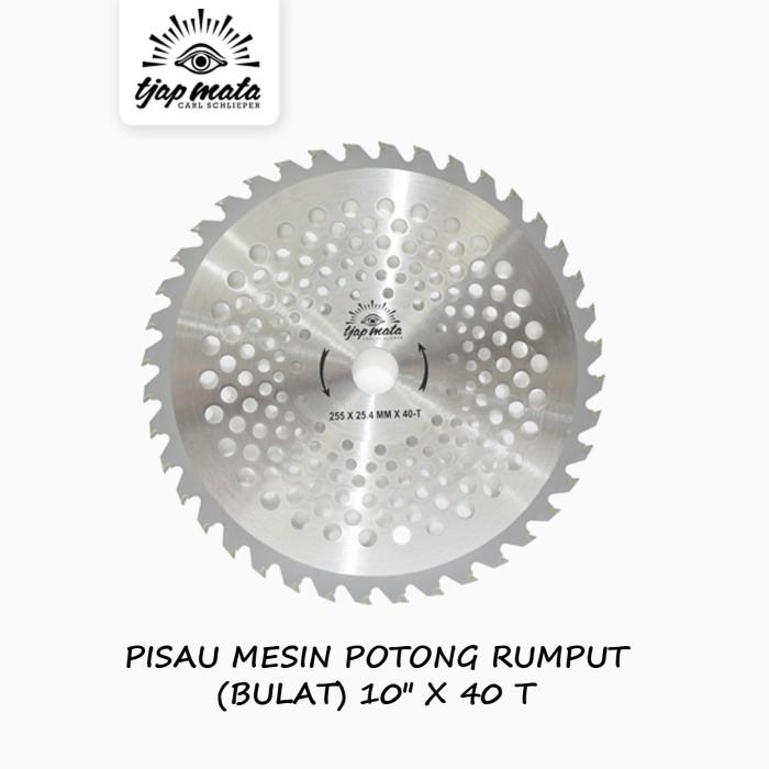 Gambar TJAP MATA / CAP MATA Pisau Mesin Potong Rumput Bulat /Brush Cutter 40T dari Tjap Mata Indonesia Kota Administrasi Jakarta Pusat Tokopedia