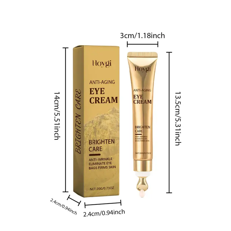 Brightening Eye Cream, 3 Boxes Moisturizing Eye Cream, Lifting and Firming Eye Care Product, Eye Care Product for Women & Men 1