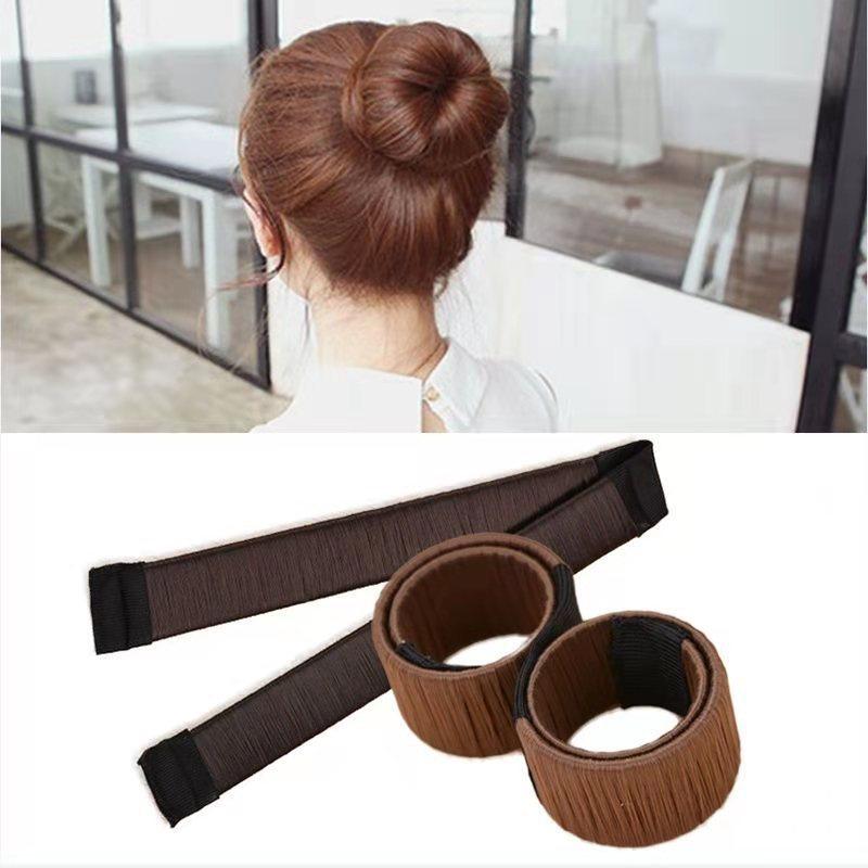  Búi tóc cuộn tròn tóc giả màu đa năng tiện dụng cực xinh B10 